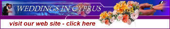 Weddings in Cyprus - Get married on the island of love - arrangements and honeymoons