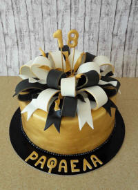 18th Birthday bespoke cake, delivered in Cyprus