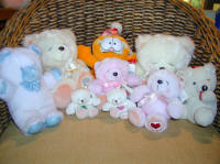 My teddies and other animals! all these bears are for delivery in Cyprus with flowers and plants